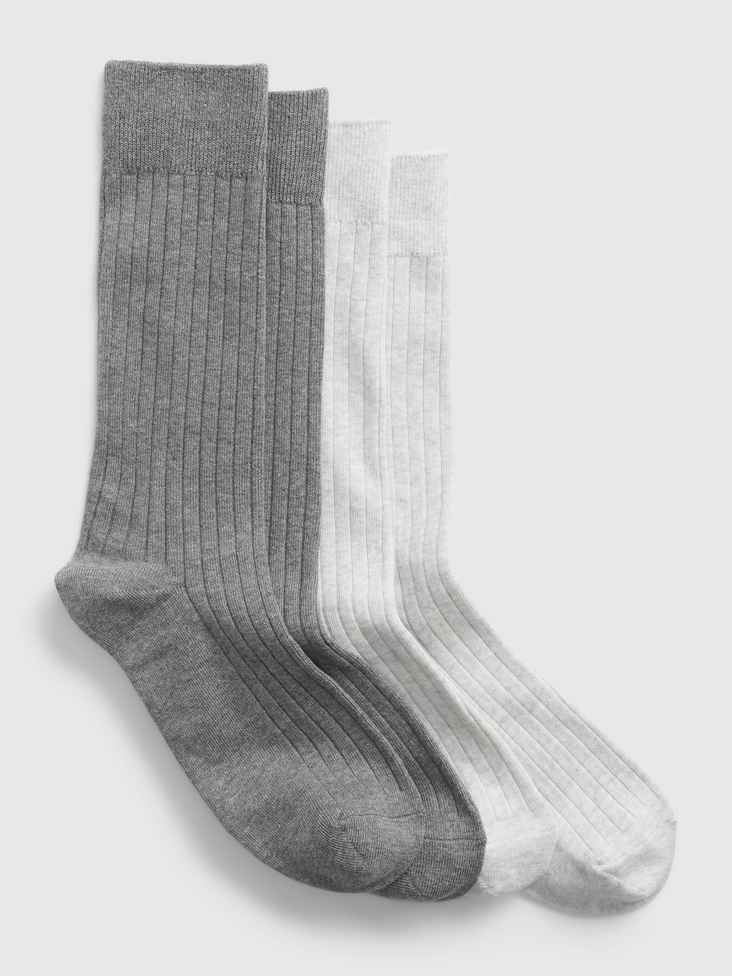 Gap Dress Socks (2-pack) In Grey
