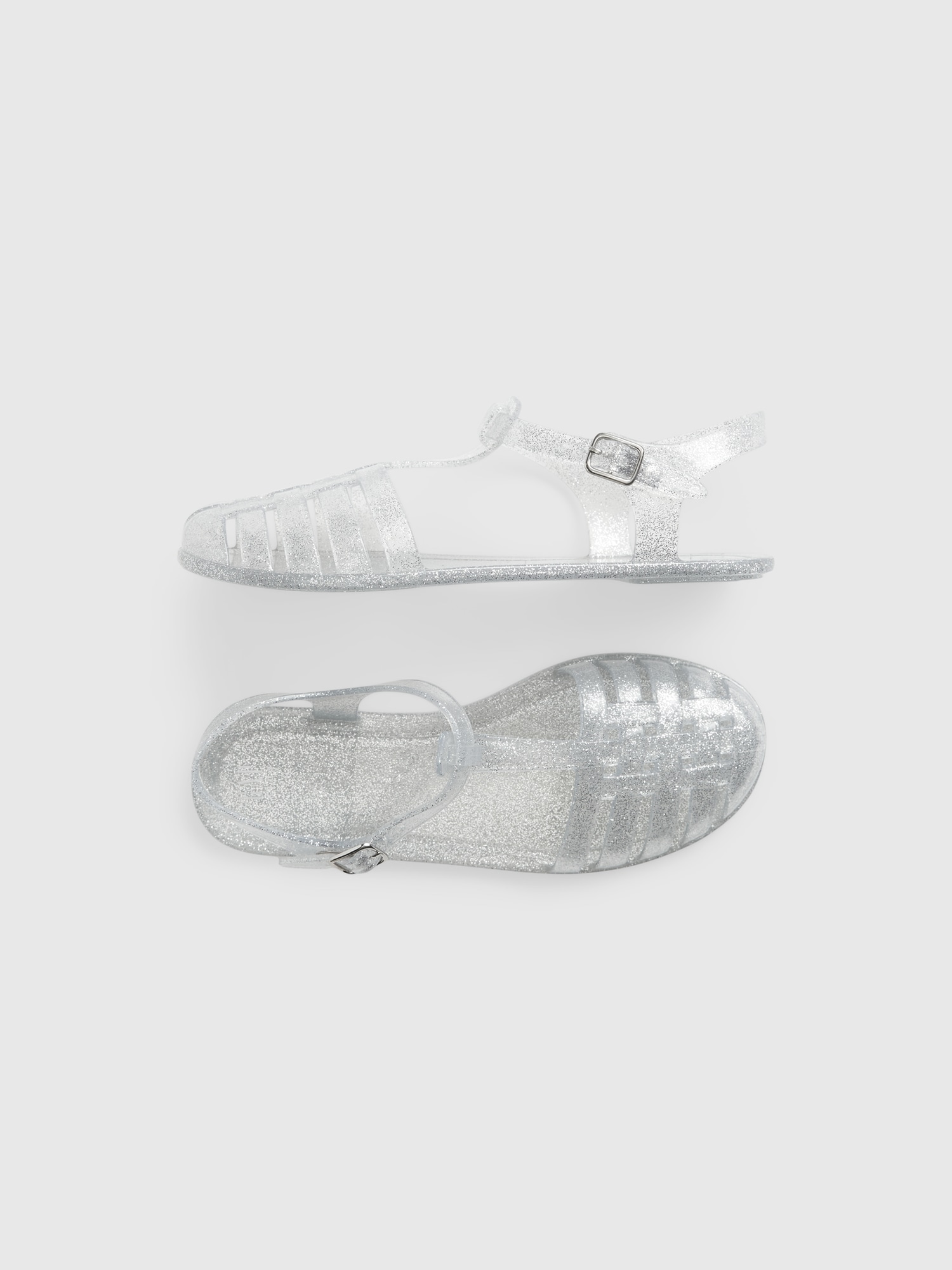 Gap Kids Jelly Sandals gray. 1