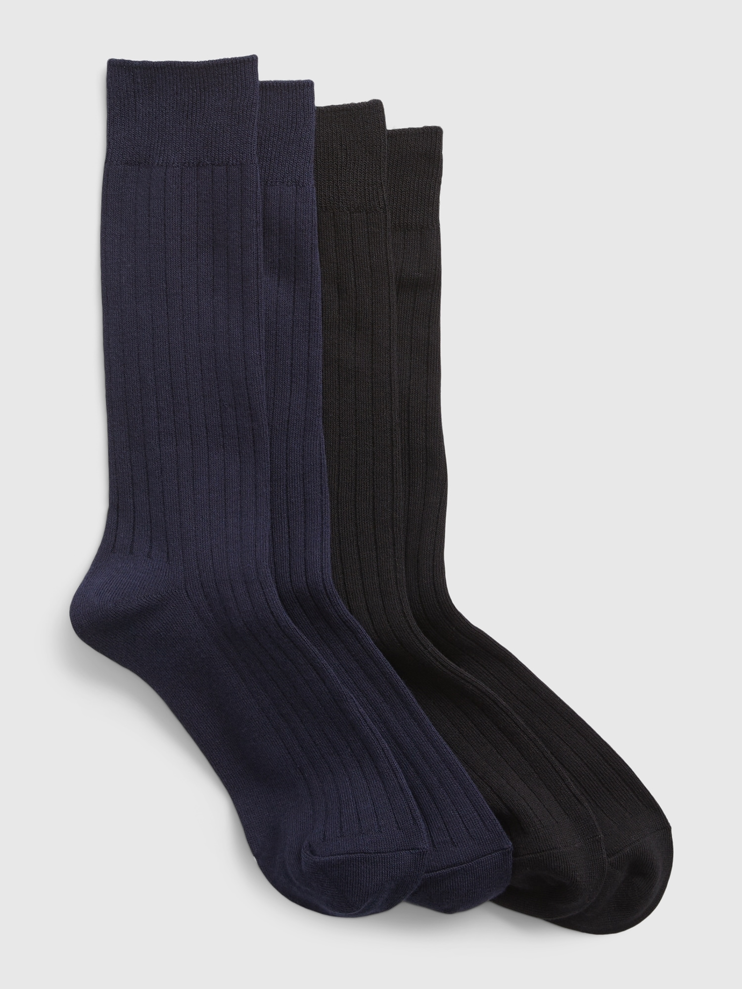 Cotton Dress Socks (2-Pack)