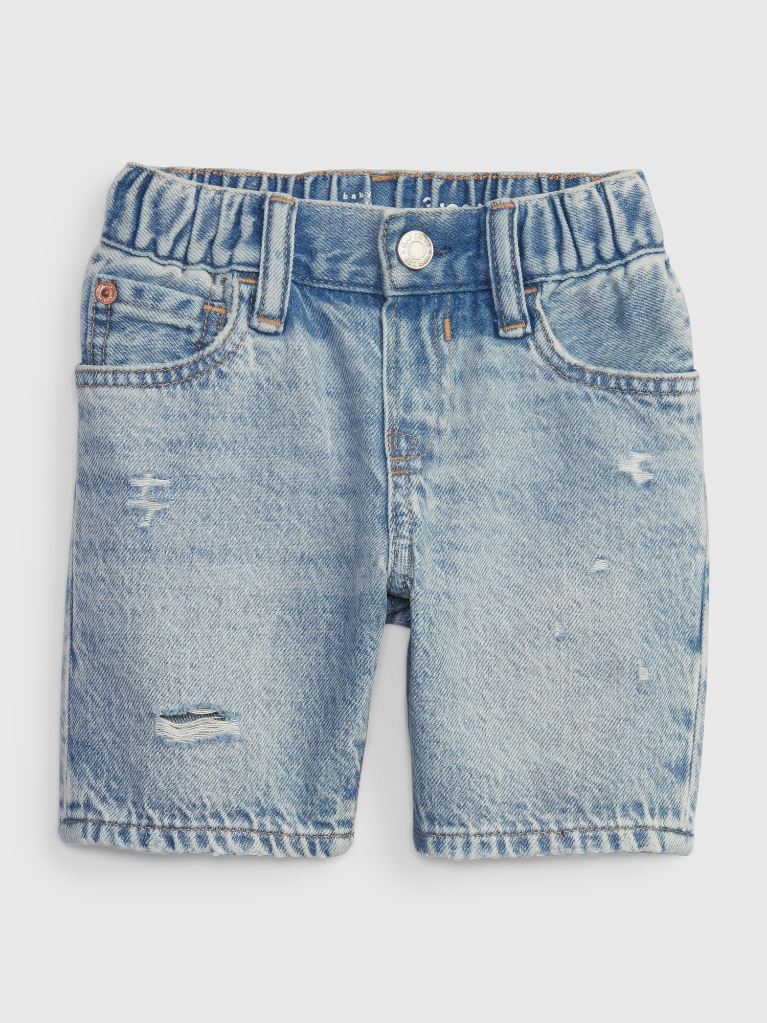 Toddler '90s Loose Denim Shorts with Washwell Gap