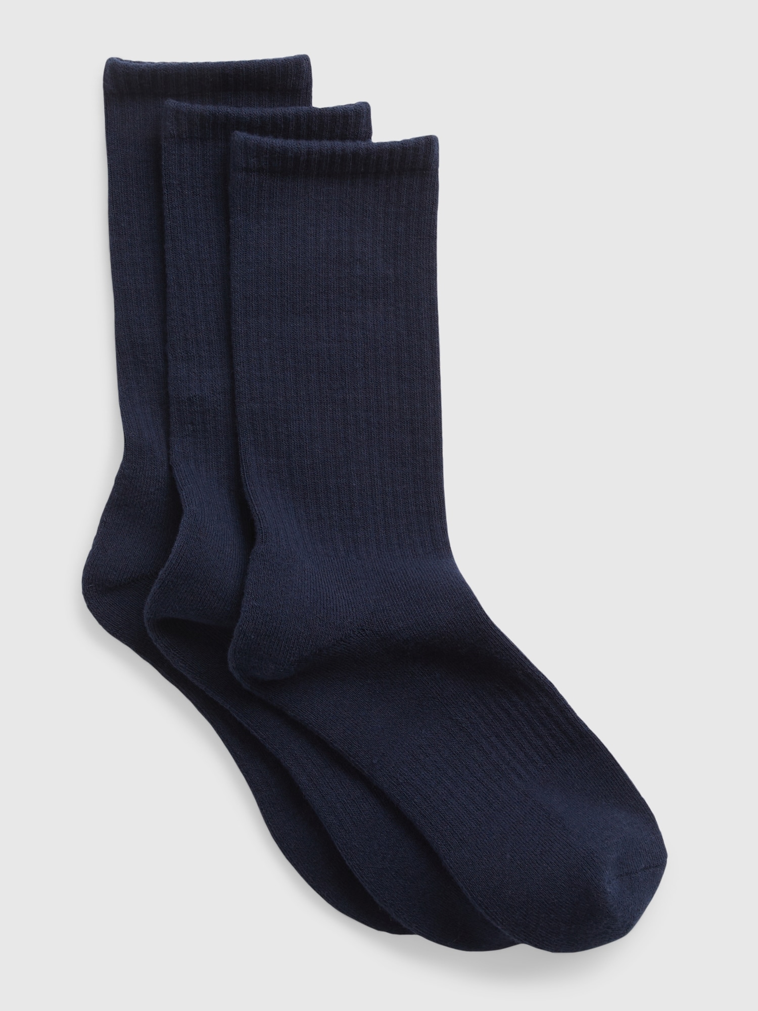 Gap Crew Socks (3-Pack) blue. 1