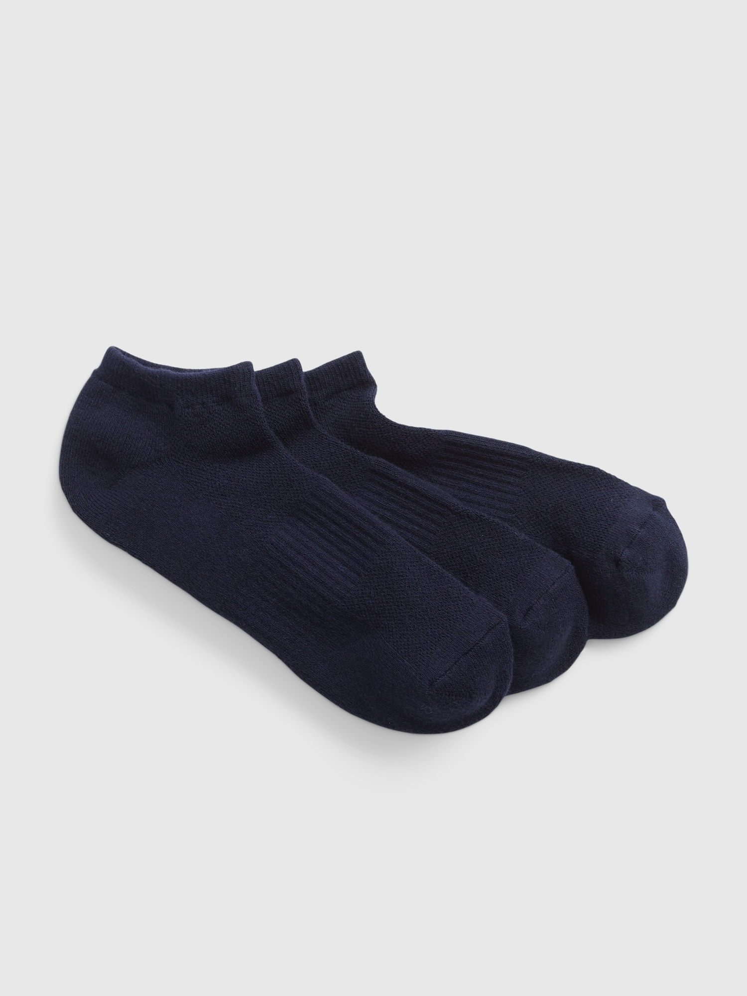 Gap Athletic Ankle Socks (3-Pack) blue. 1