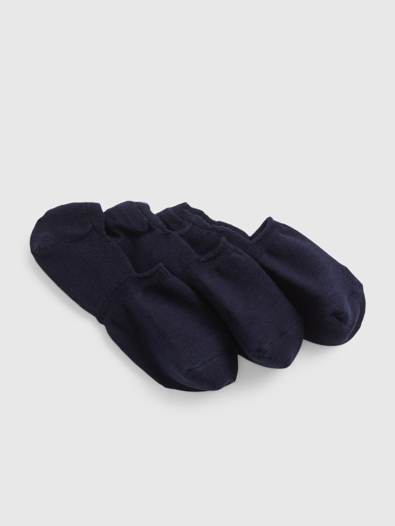 Gap No-Show Socks (3-Pack) blue. 1