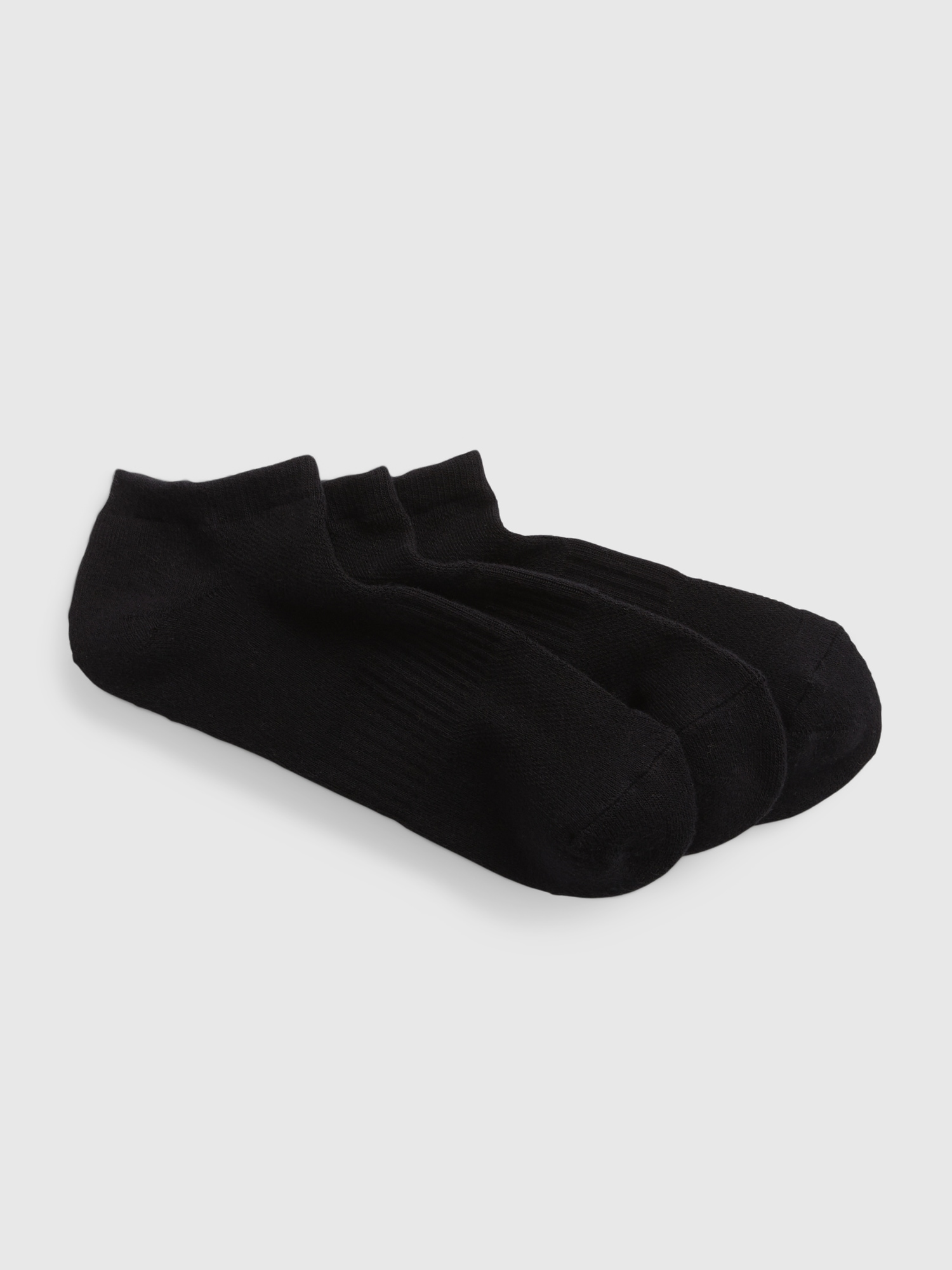 Gap Athletic Ankle Socks (3-Pack) black. 1