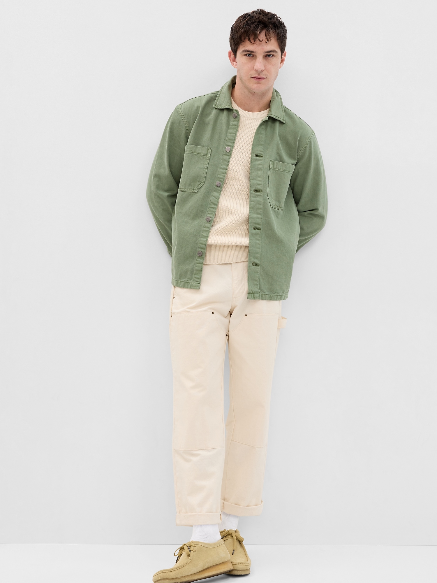 Gap utility cheap shirt jacket