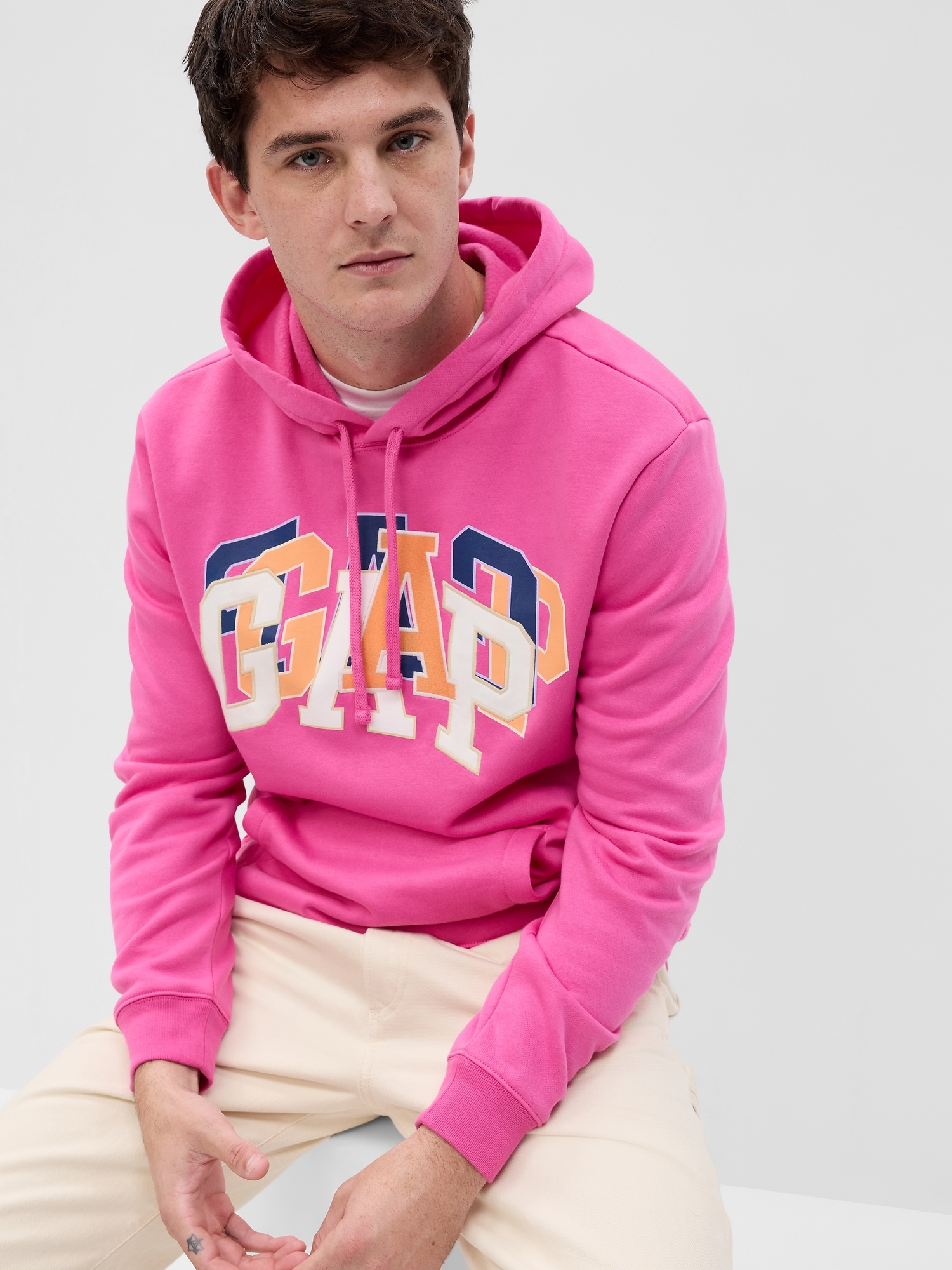 Keuze muis Wiskundige Layered Gap Logo Hoodie | Gap