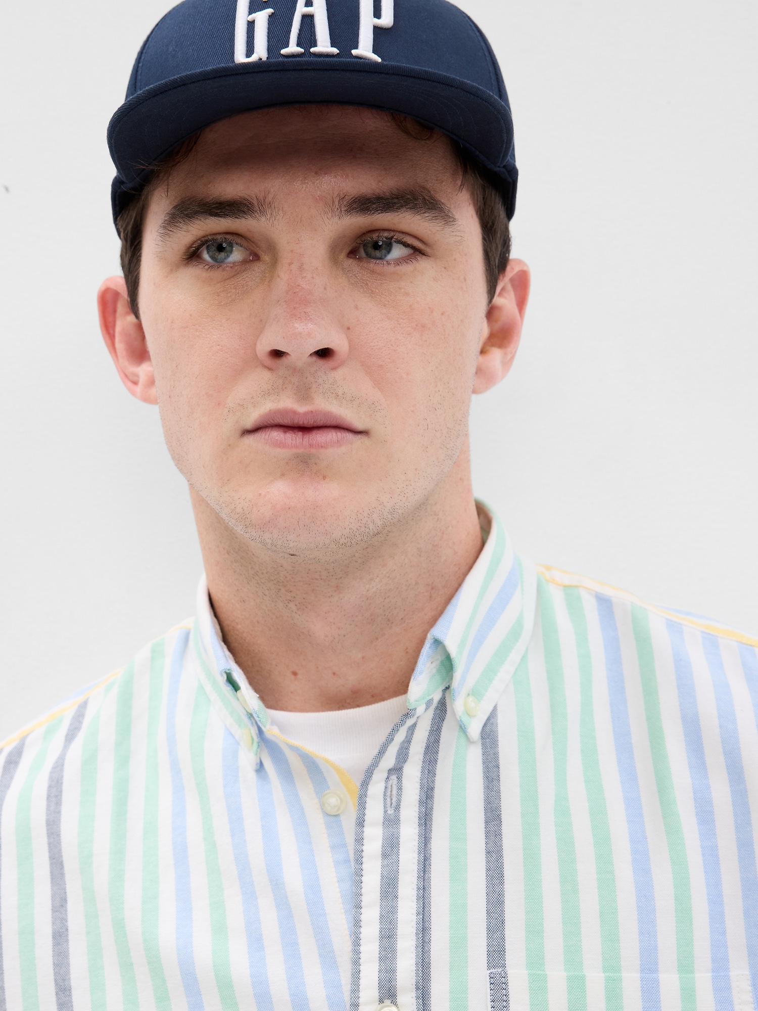 Classic Oxford Shirt in Standard Fit with In-Conversion Cotton | Gap