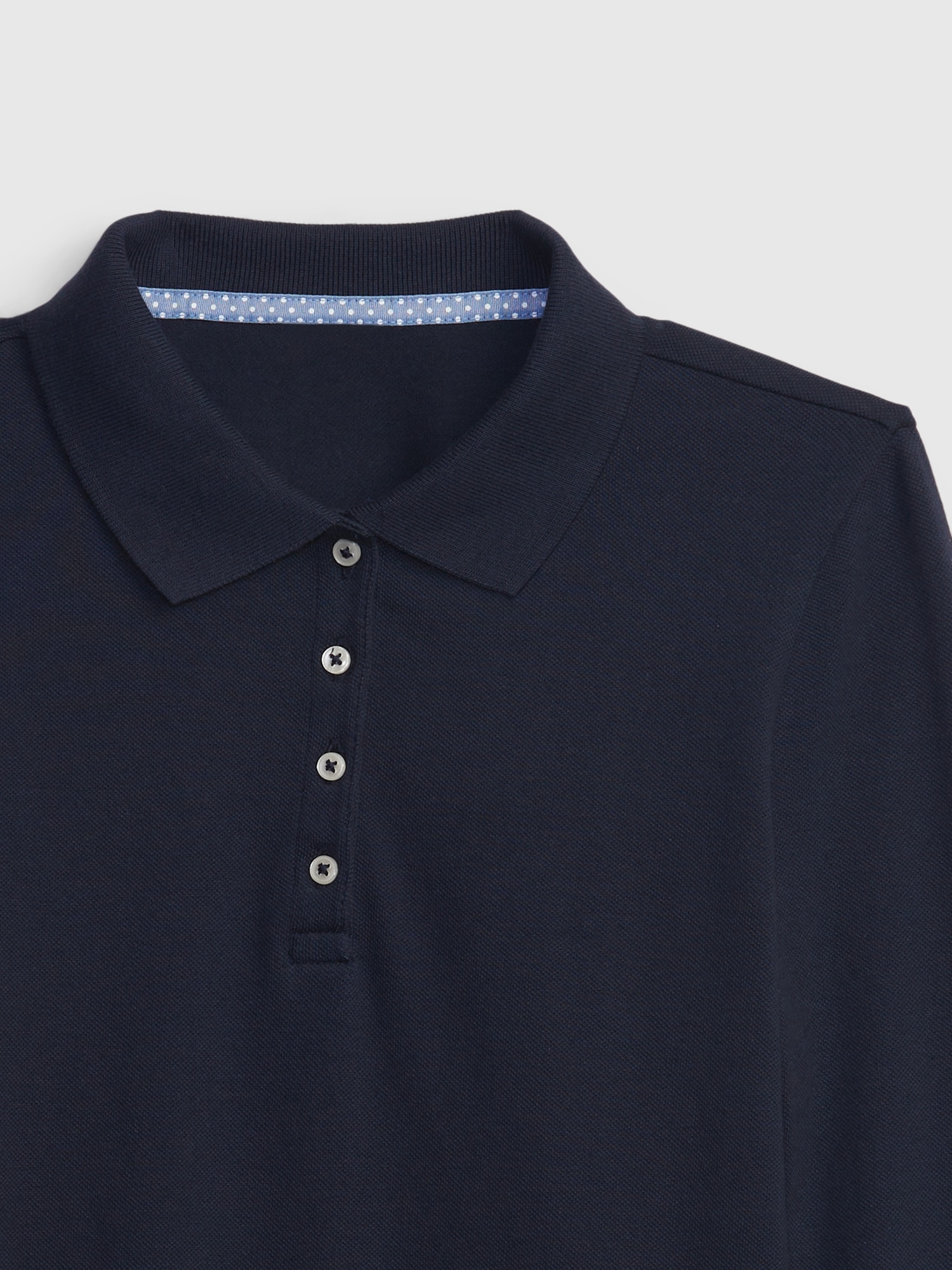 Детские поло Gap Uniform Polo Shirt (3-Pack), цвет: Насыщенный индиго — фото 3