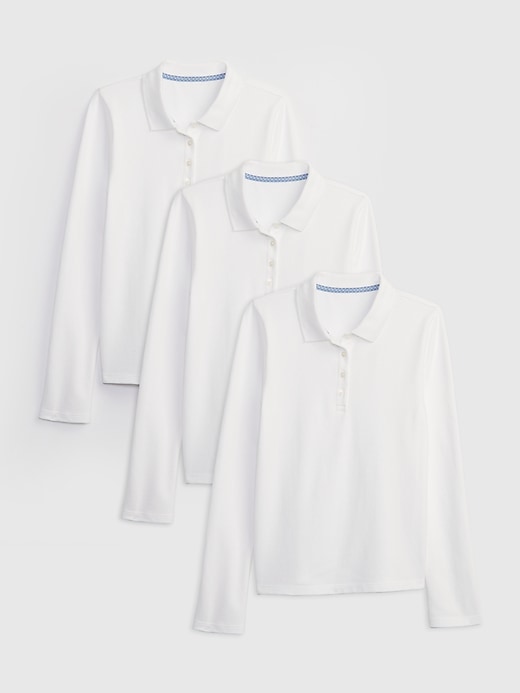 Image number 1 showing, Kids Polo Shirt (3-Pack)