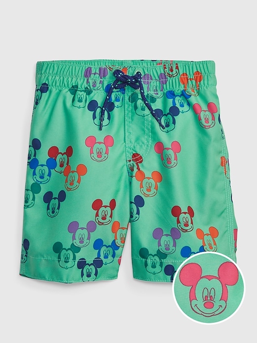 babyGap Disney 100 Recycled Mickey Mouse Swim Trunks Gap