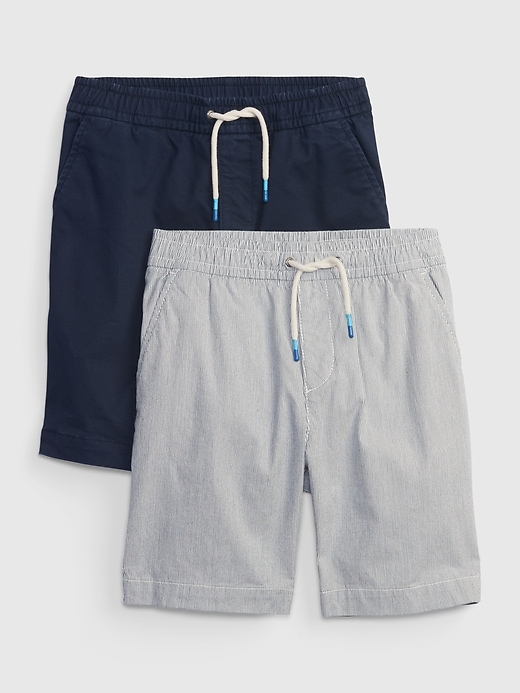 Image number 1 showing, Kids Easy Pull-On Shorts (2-Pack)