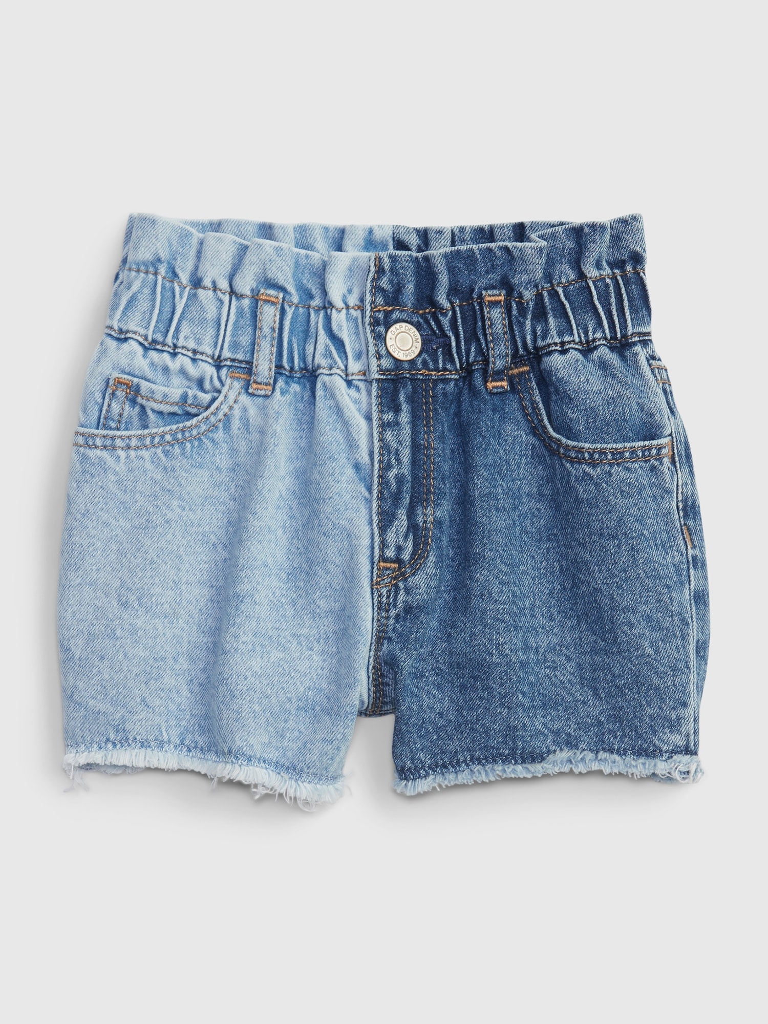 Gap Toddler Just Like Mom Denim Shorts with Washwell blue. 1