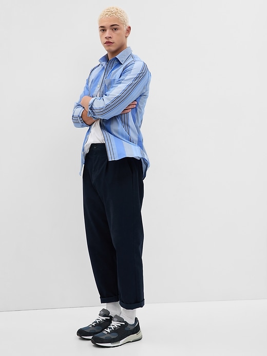Image number 1 showing, All-Day Poplin Shirt in Classic Fit