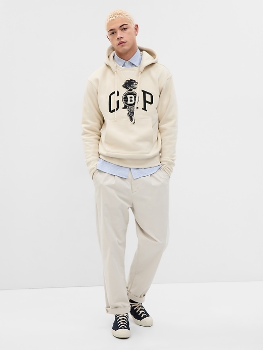 Image number 1 showing, Gap × The Brooklyn Circus Adult Logo Hoodie