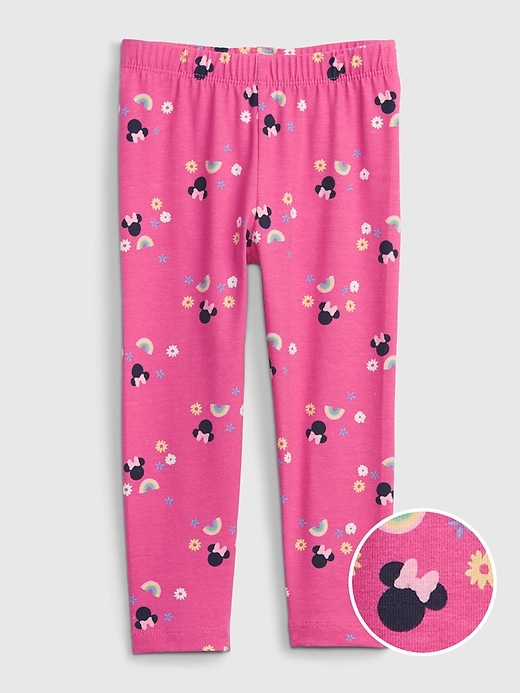 Image number 1 showing, babyGap &#124 Disney Organic Cotton Mix and Match Minnie Mouse Leggings