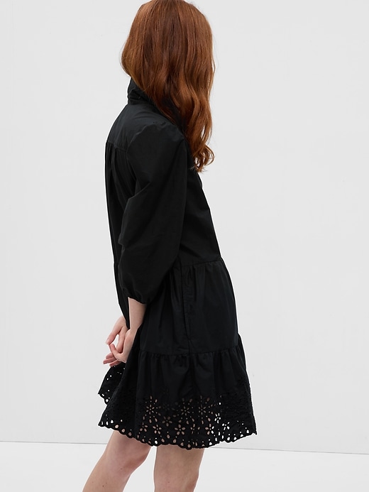 Image number 2 showing, Puff Sleeve Shirtdress