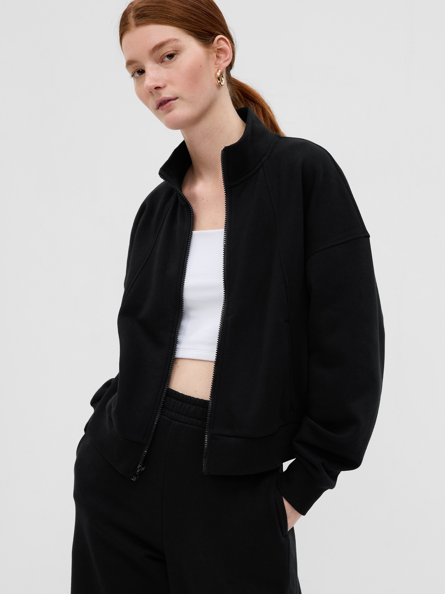Gap clearance track jacket