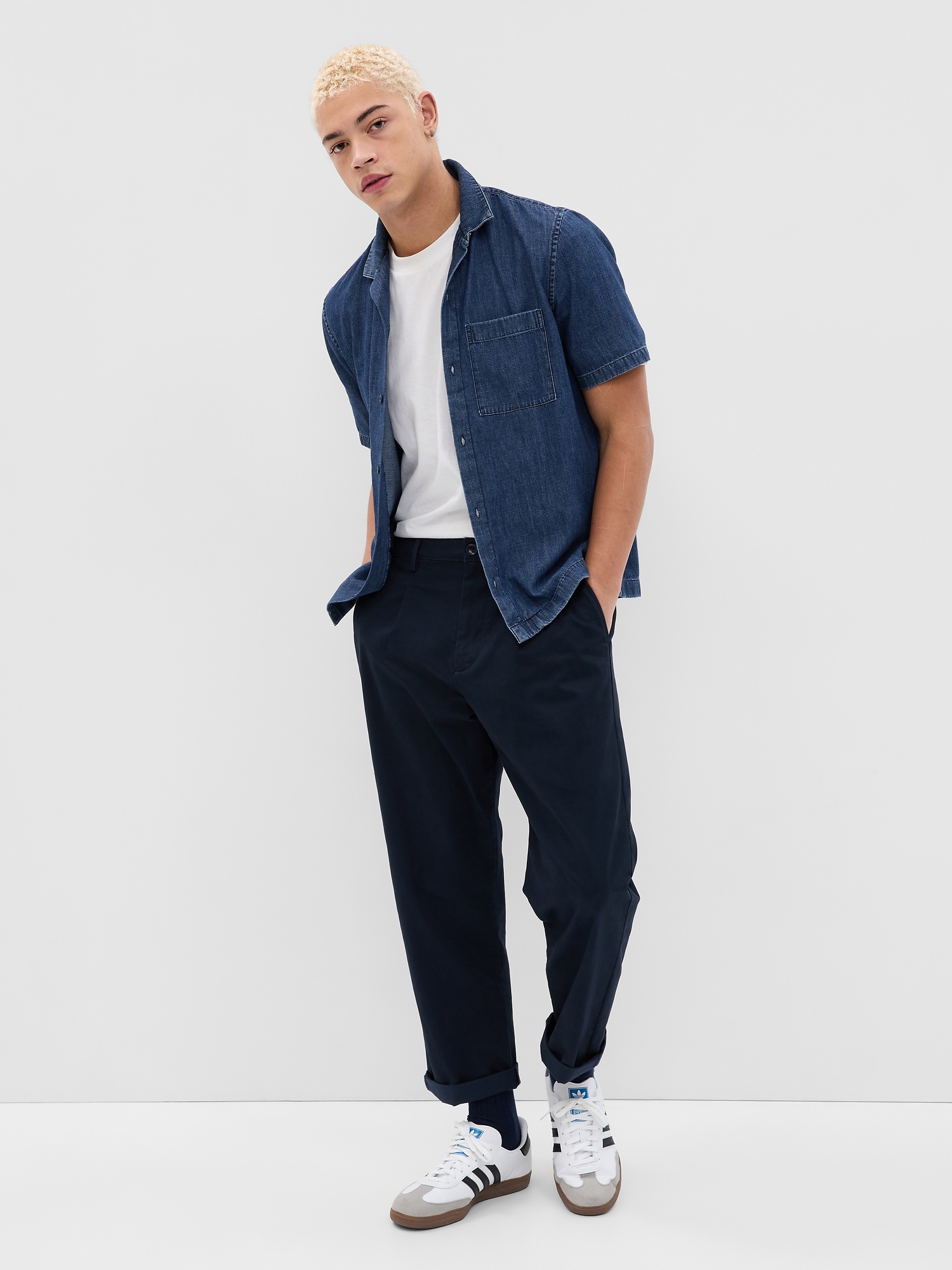 Gap Denim Shirt with Washwell