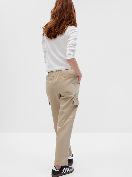 Image number 2 showing, Mid Rise Twill Cargo Pants