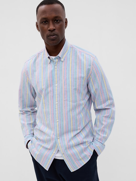 Image number 7 showing, Classic Oxford Shirt in Standard Fit