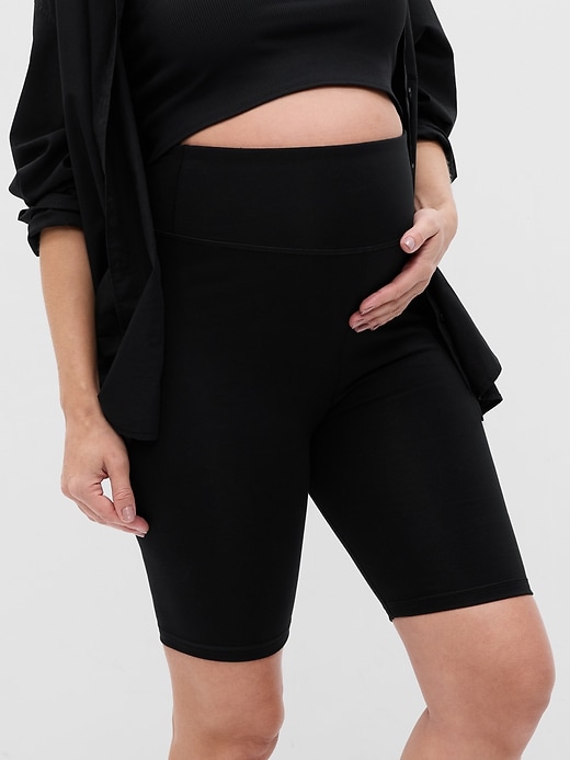 Image number 3 showing, Maternity Bike Shorts