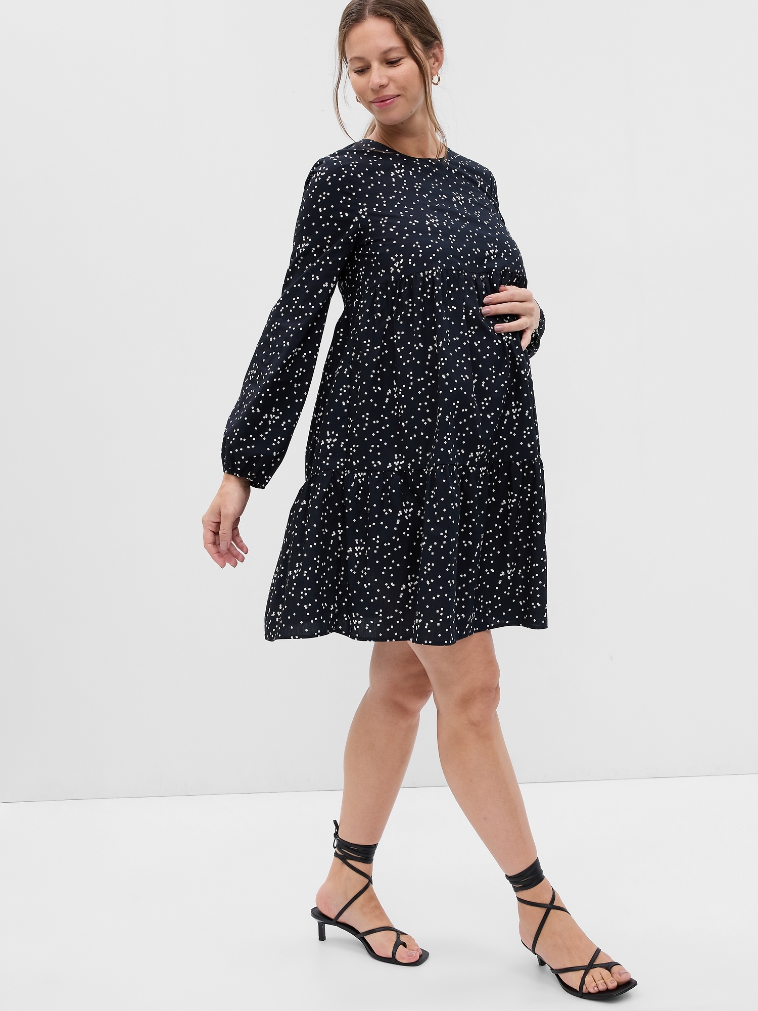 Maternity Tiered Dress