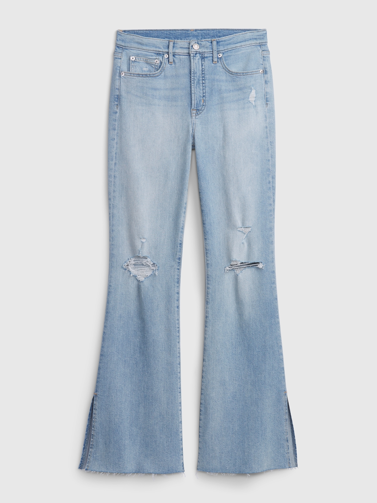 [갭] Gap High Rise Split-Hem 70s Flare Jeans