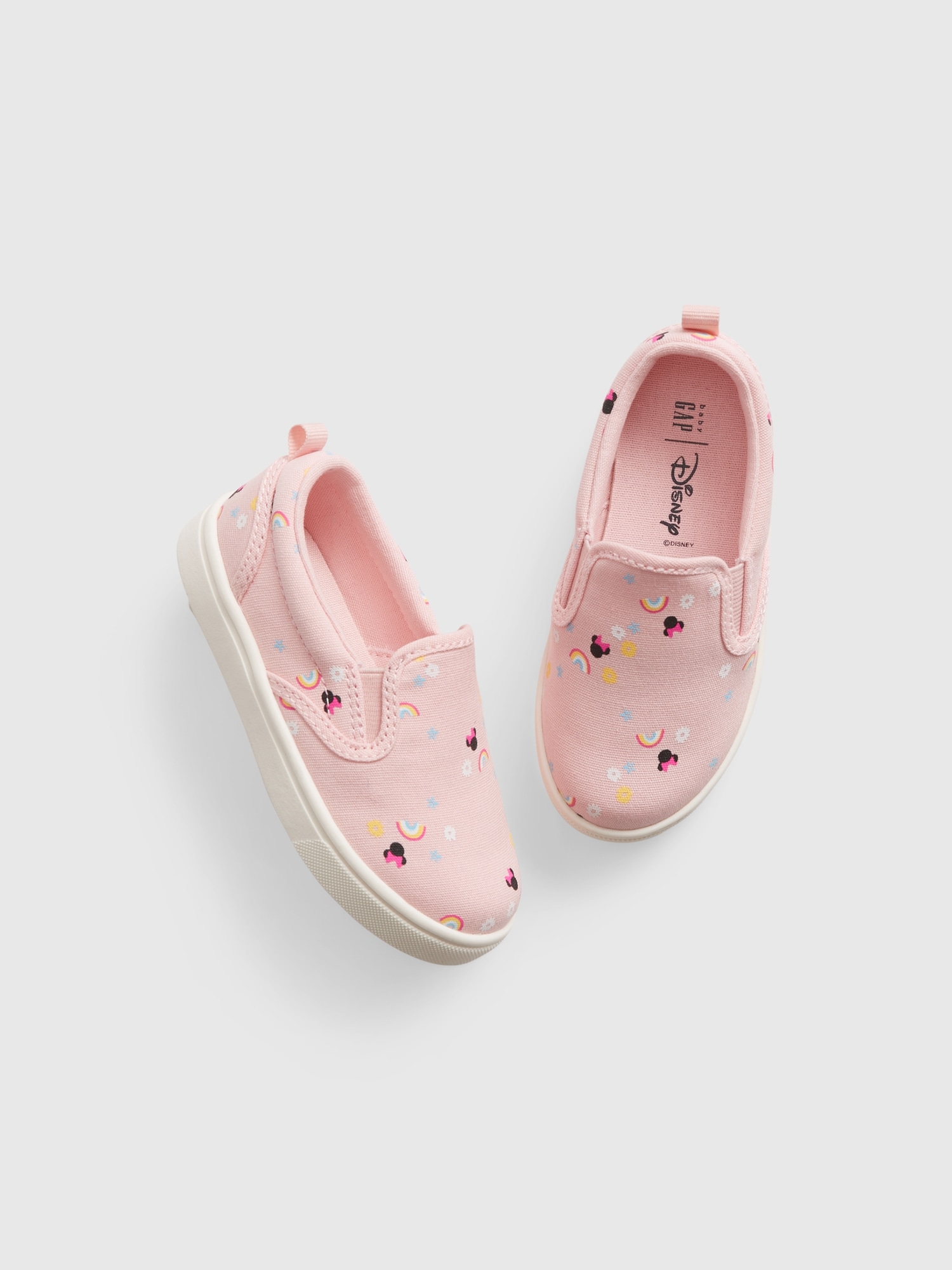 Gap - babyGap | Disney Minnie Mouse Slip-On Sneakers pink