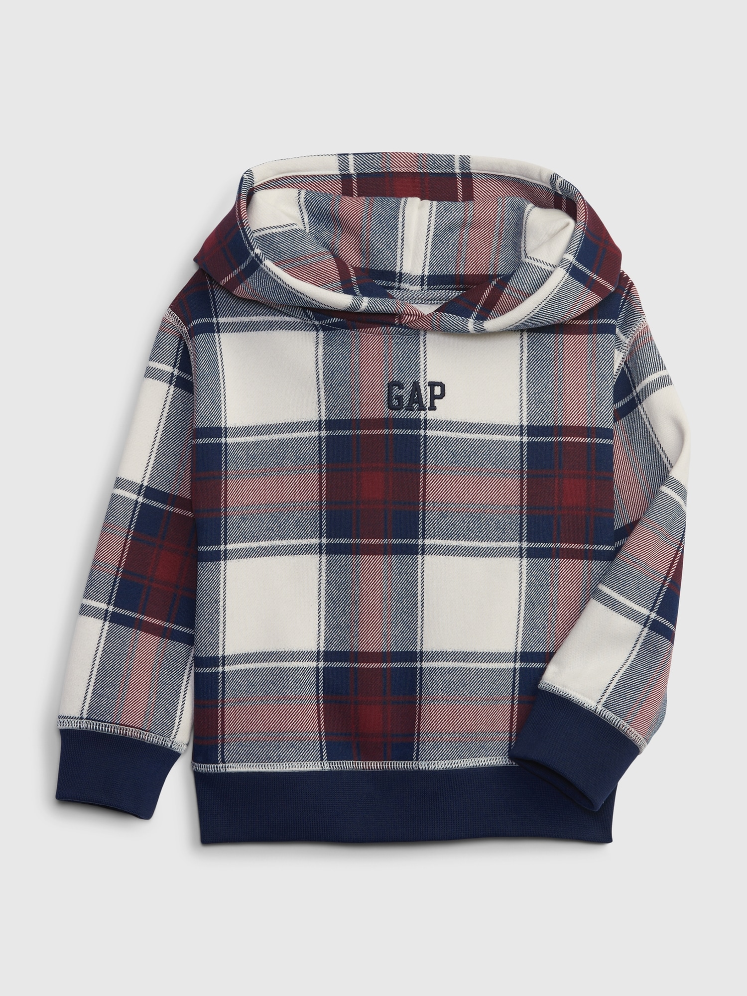 Toddler Gap Logo Plaid Hoodie Gap