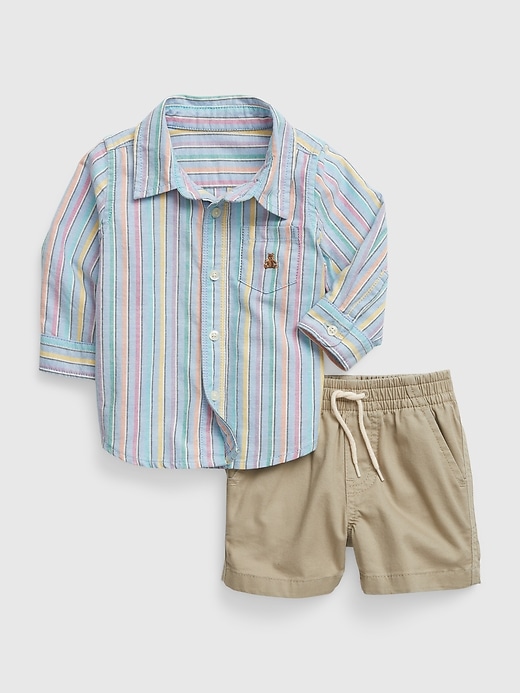 Baby Stripe Two-Piece Outfit Set | Gap