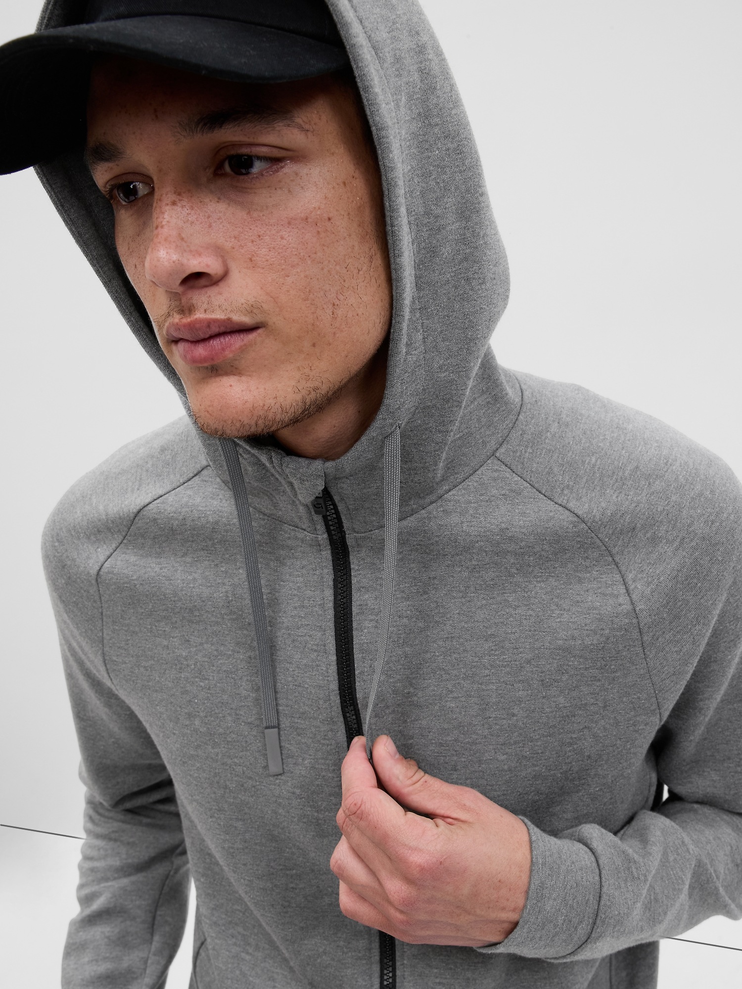 GapFit Tech Fleece Full-Zip Hoodie