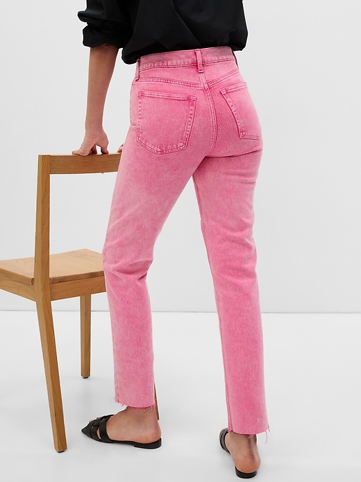 High Rise Cheeky Straight Jeans Gap