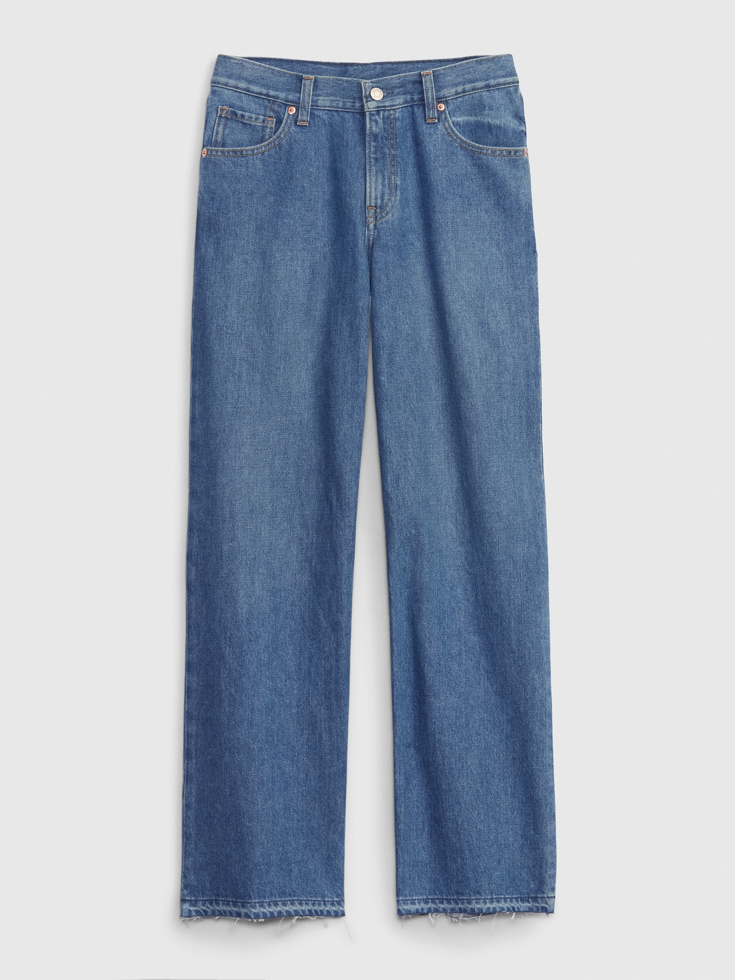 Low Rise Stride Wide-Leg Jeans | Gap