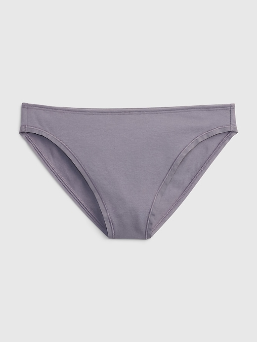 Organic Mid Rise Stretch Cotton Bikini