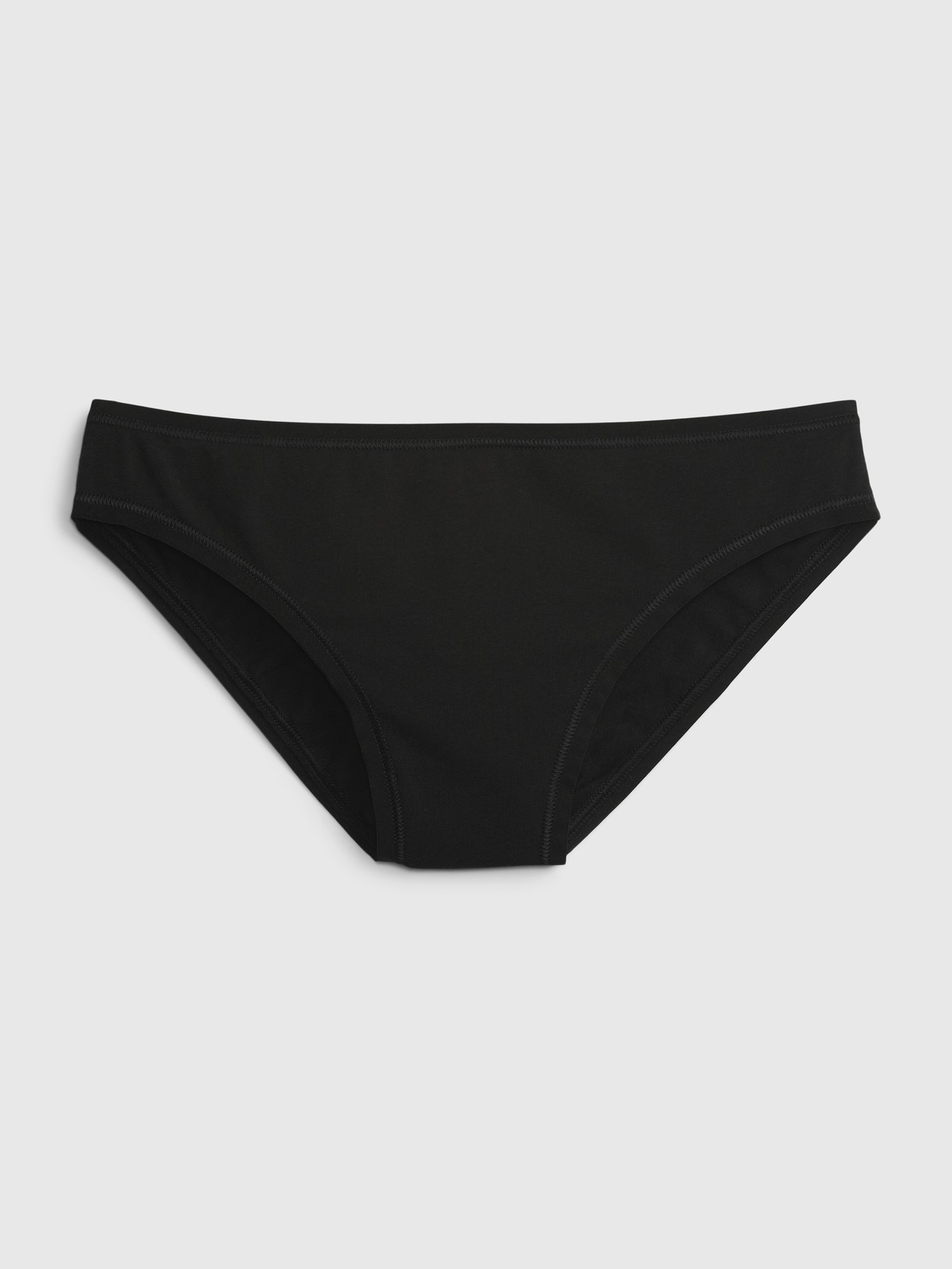 Gap Organic Stretch Cotton Bikini In Black