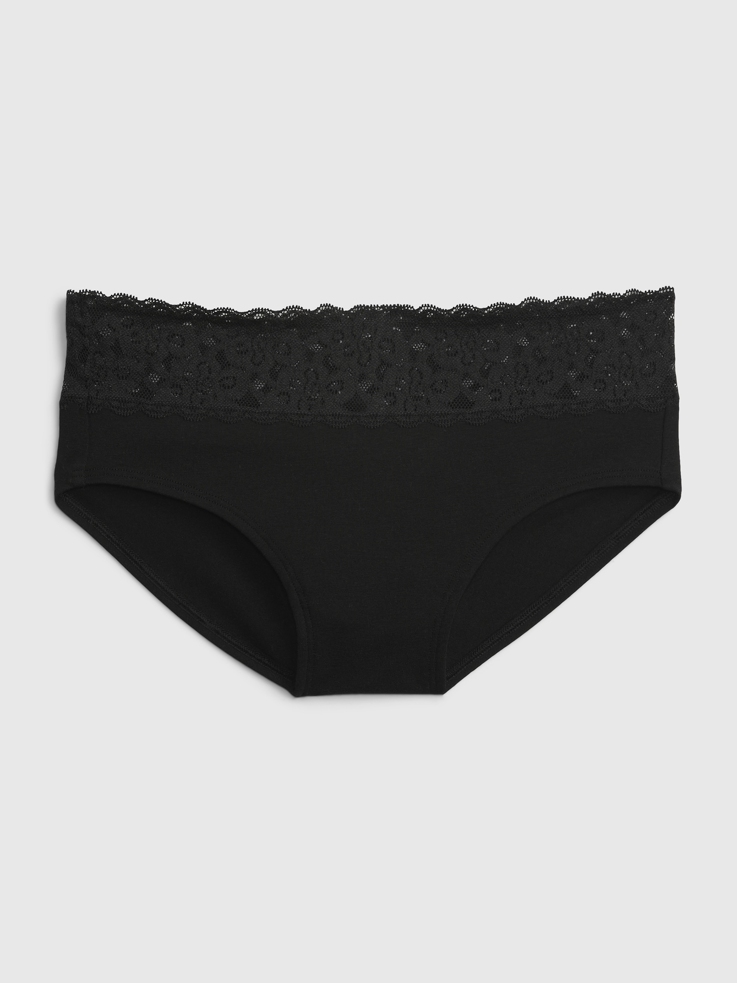 Gap Lace-Trim Hipster black. 1