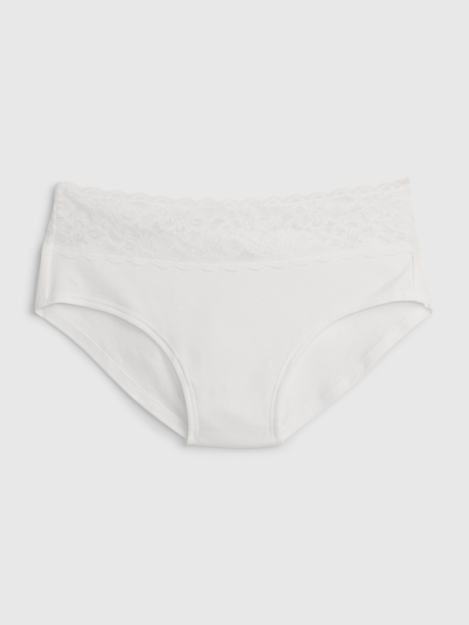 Gap Organic Stretch Cotton Lace Hipster