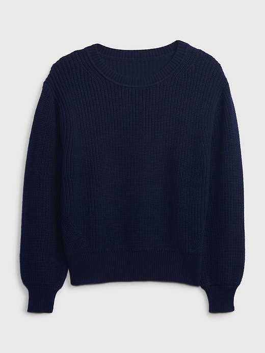 Image number 7 showing, Shaker-Stitch Crewneck Sweater