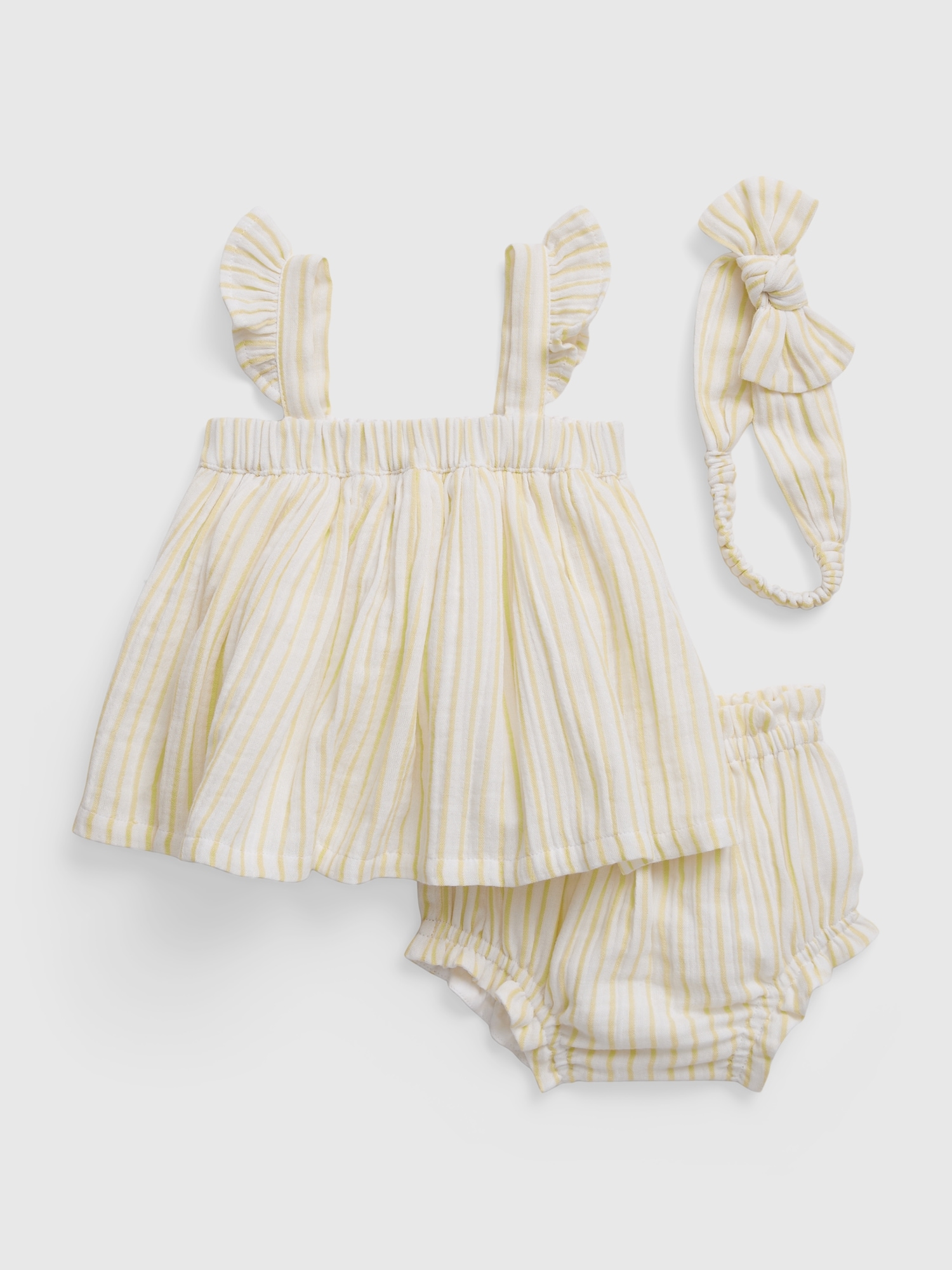 Baby Crinkle Gauze Outfit Set | Gap