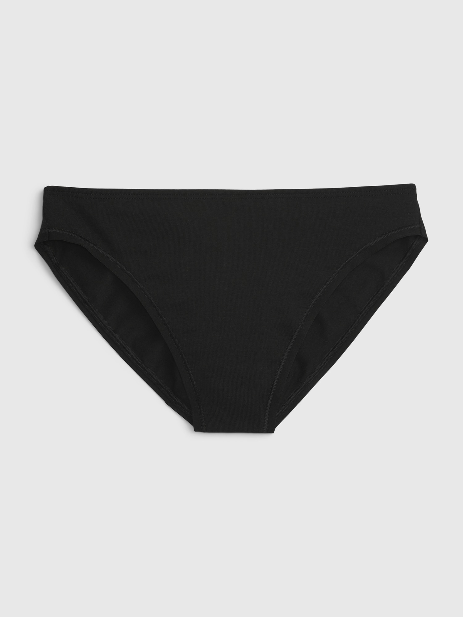 Organic Mid Rise Stretch Cotton Bikini