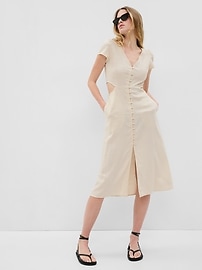 Gap shop linen dress