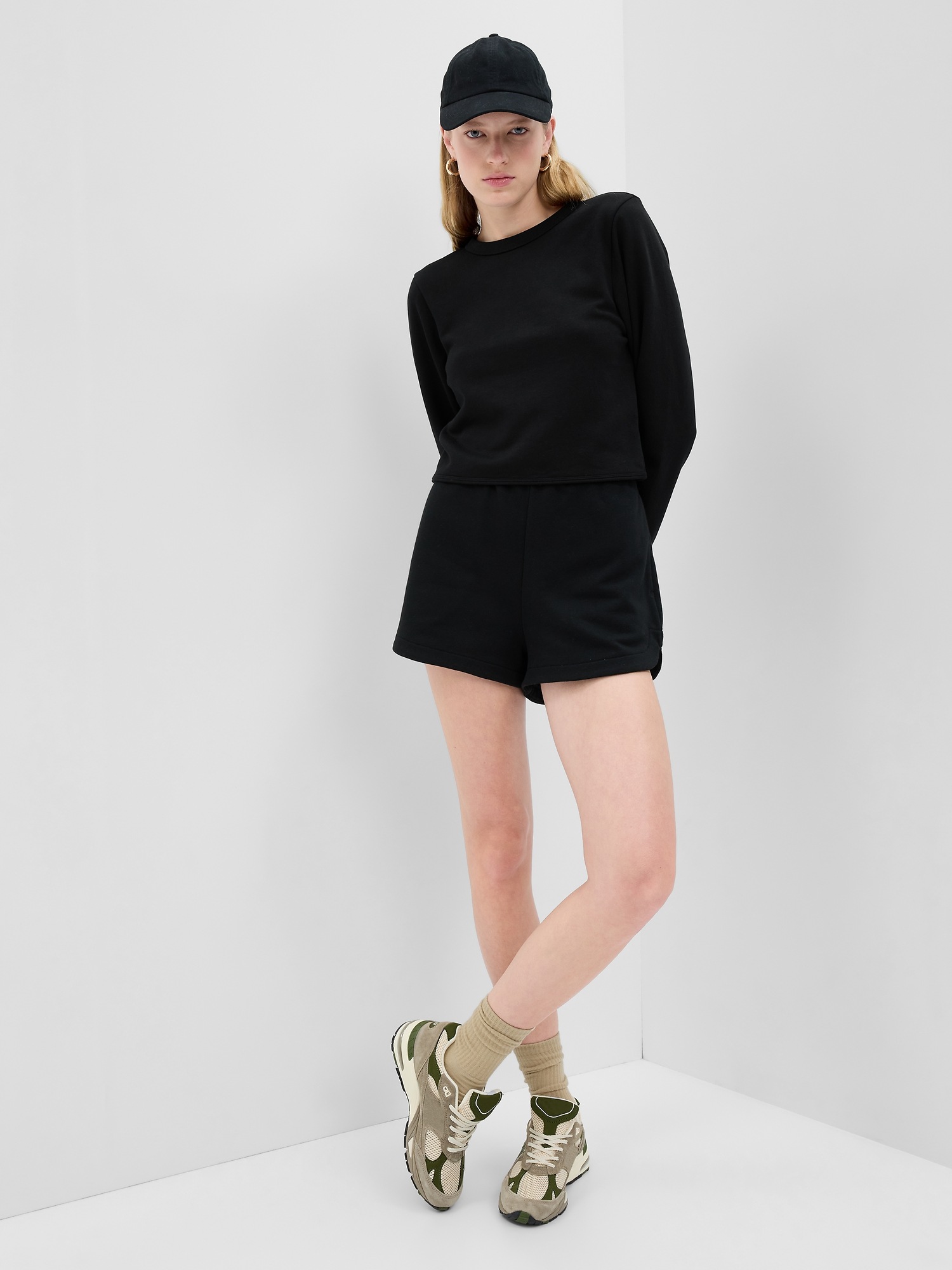 Vintage Soft Cropped Open Back Sweatshirt Gap vintage-soft-cropped-open-back-sweatshirt-gap