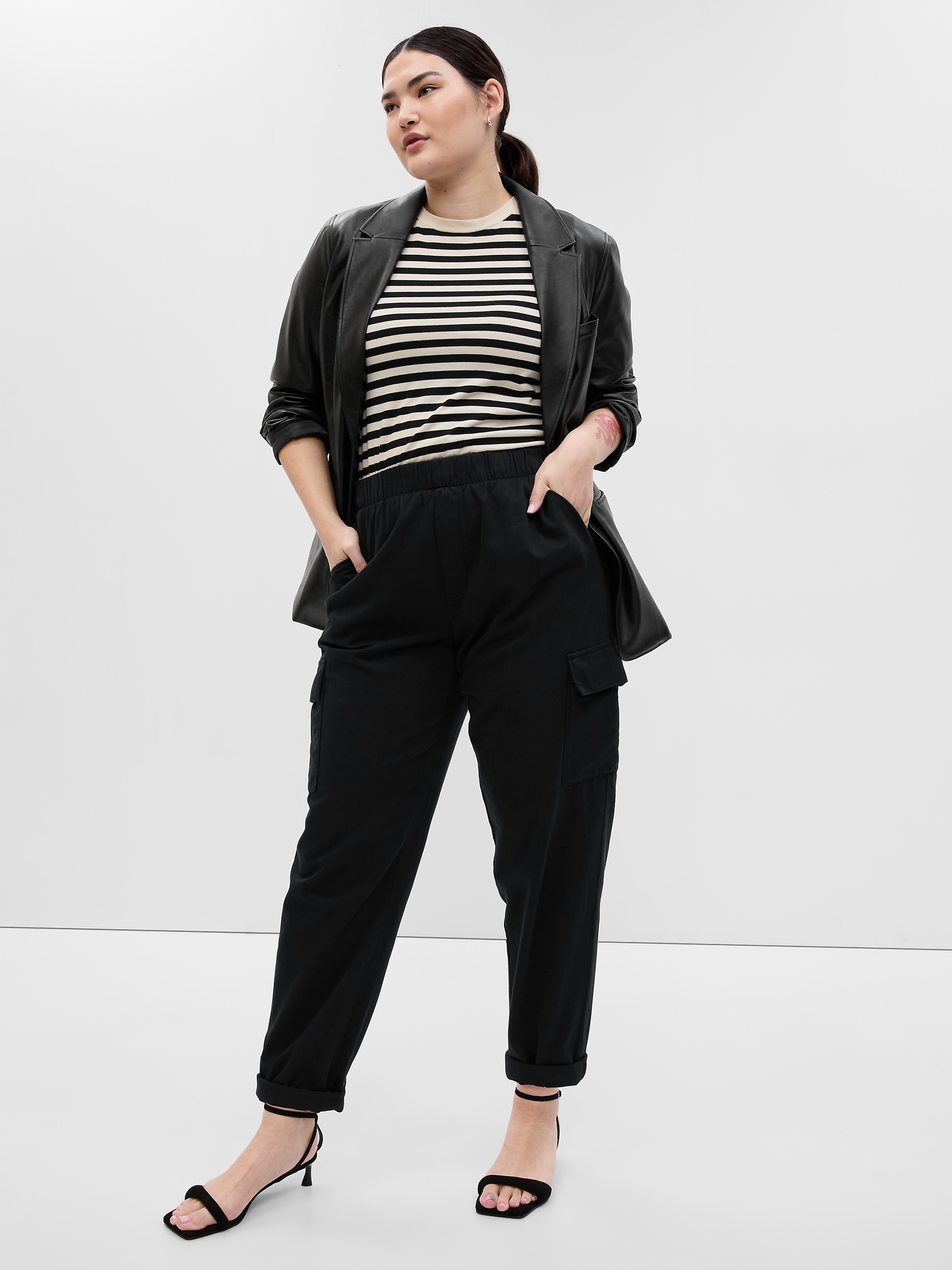 Twill Cargo Pants Gap