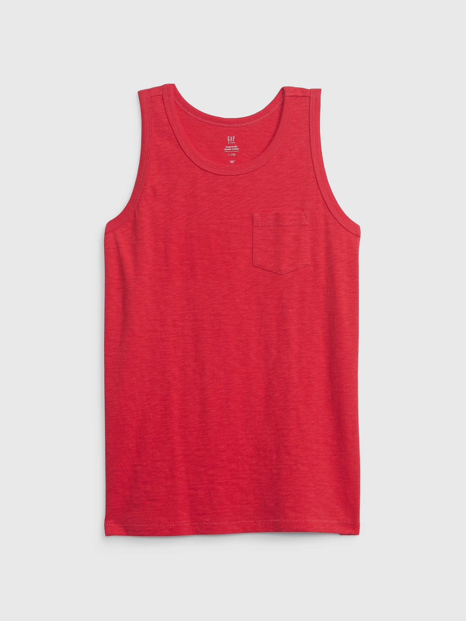 Gap Kids 100% Organic Cotton Graphic Tank Top red. 1 Gap Kids 100% Organic Cotton Graphic Tank Top red. 1