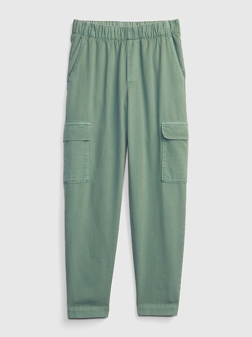 Mid Rise Twill Cargo Pants Gap