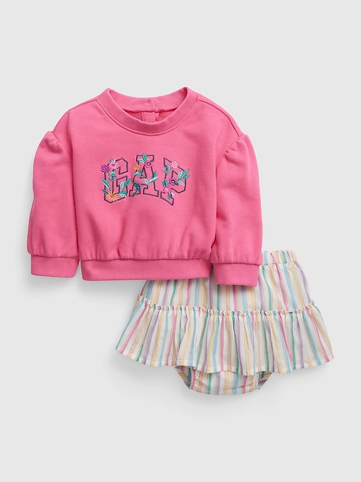 Image number 1 showing, Baby Gap Logo Oufit Set