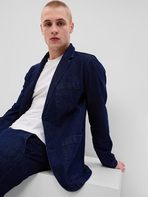 Denim Blazer Gap