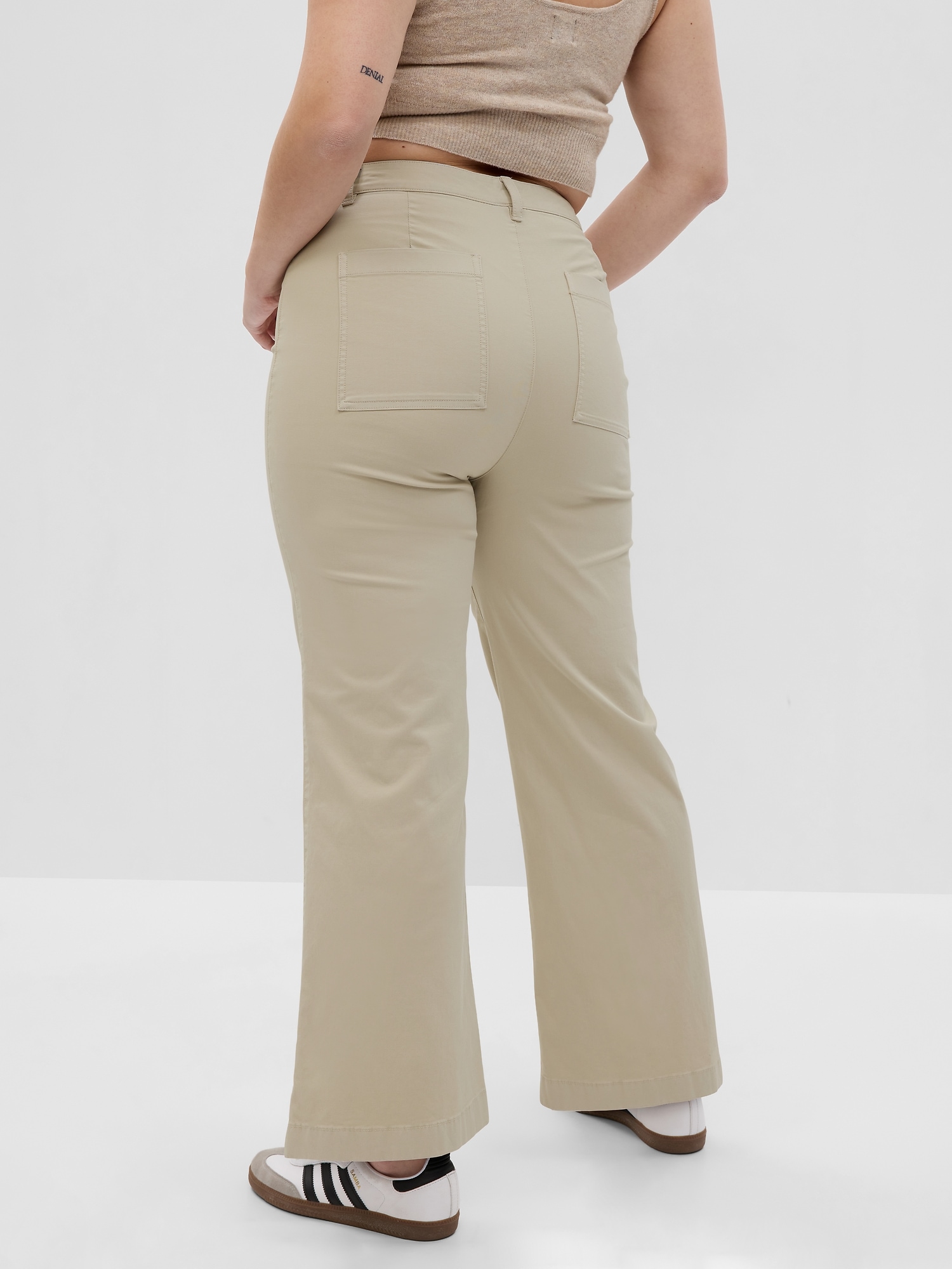 High Rise Stride Khakis