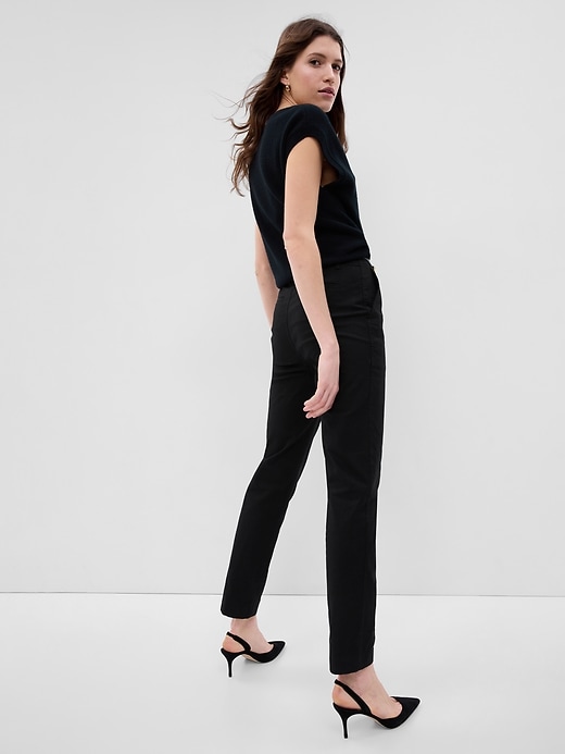 2 of 8 showing, with the color BLACK of product Downtown Hemp-Blend Pants