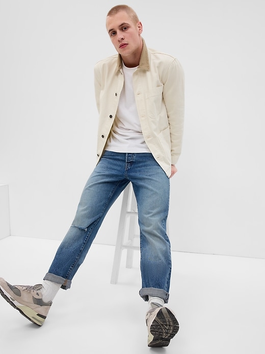 ジャケット・アウター GAP DENIM light wash chore jacket Chore Jacket | Gap